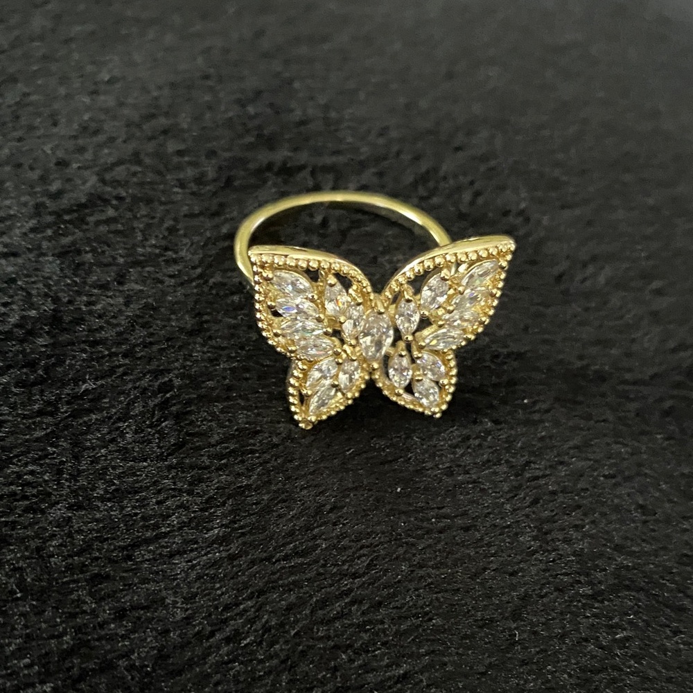 Sparkle Allure Womens butterfly ring - Picture 9 of 10